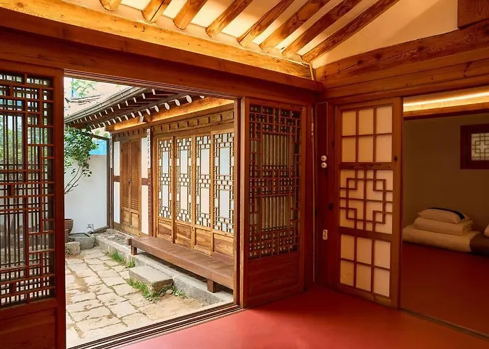 앙니드 공이안 관광지 가까운 평지 독채 한옥 스테이korea Hanok