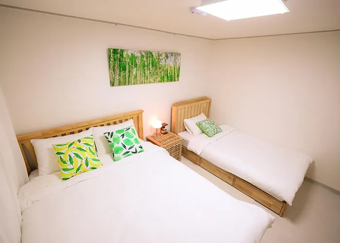 The Green Station - 5Mins To Ddukseom Station, Near Seoul Forest, Jamsil, Ddp, Up To 5Pax