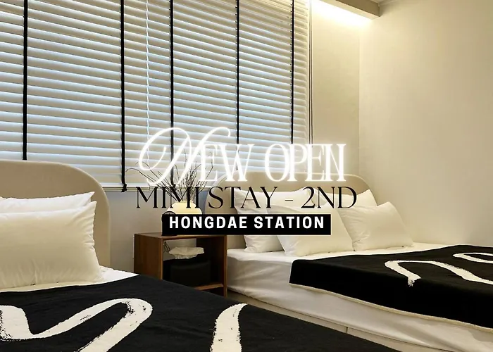 Hongik University Station Super Station Area,Forest Road View,Perfect For Families, Groups, And Friends