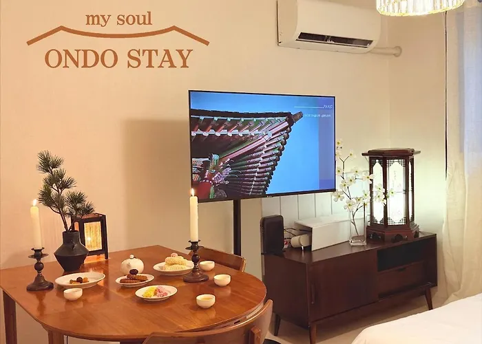 Ondo Stay, 2 Bedrooms With 2 Double Beds, Local Sensibility ,Namseong Station, Gangnam, Myeongdong
