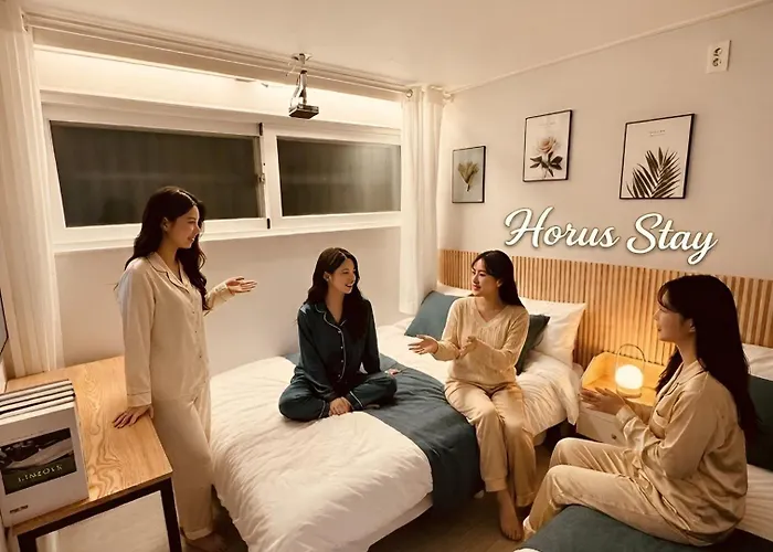 Horus Stay 합정3분, 홍대8분, 망원, 한강, Yg엔터,넷플릭스, 빔프로젝터, Bts, 무료짐보관