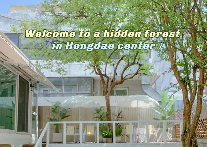 Hongdae#Hapjeong Station 7 Minutes #Room7 #Imagined Mansion #Spacious Living Room#Large Room#Exclusive Use#Designer Accommodation