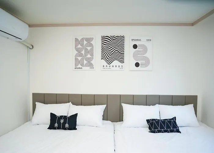 Mi Casa Songpa - 2Br - 3 Queen Beds - Free Parking