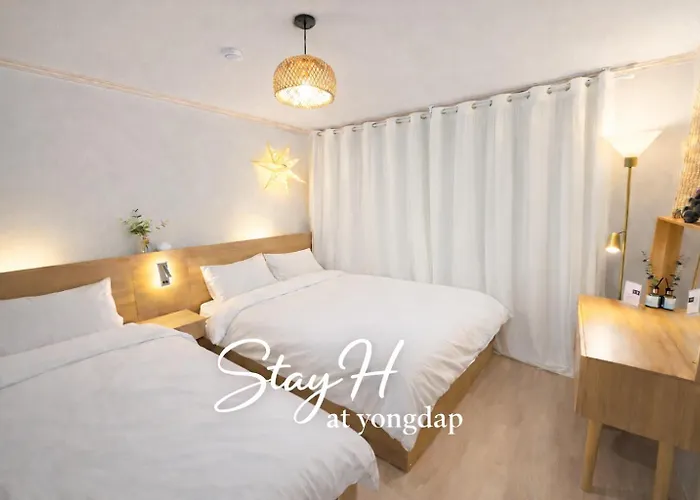 Stay H # Prime Location # 1 Stop To Seongsu # Lines 2,5 #Hongdae# Myeongdong# Kspo #Ddp
