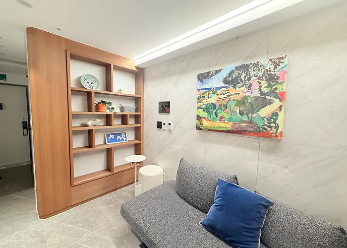 Gangnam 서초 5 1 Premium Queen Bed Km 하우스