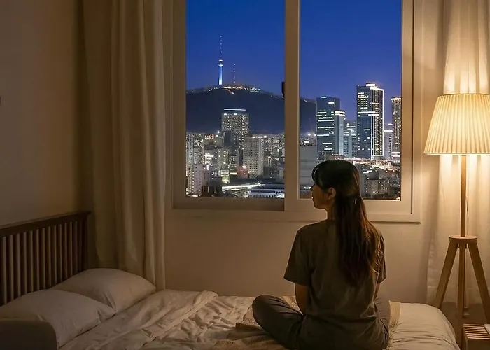 Seoul Wall Loft -3Room-'Seoul No 1 View' -Graden -Pick Up When 5Days