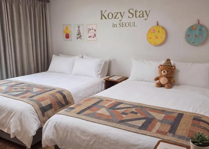 서울 Kozy Stay-경복궁 명동 홍대 성수 서울타워 Ddp 등 K푸드 K뷰티 K팝 투어하기 좋은 역에서 가까운 가성비 최고의 숙소