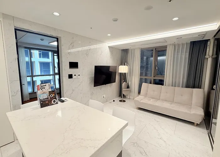 강남 서초 7 2룸 퀸베드 2 패밀리 스위트 풀옵션 Km House