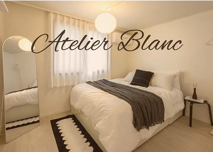 Atelier Blanc Free Parking Coex Kspo Triple Station Area Netflix Hotel Bedding Hospital Plastic Surgery