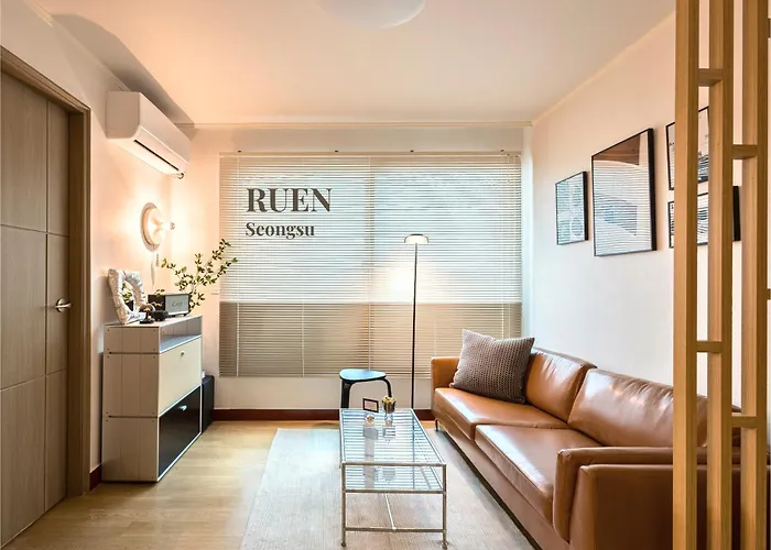 Ruen Seongsu - Spacious Stylish 3Br & 4 Beds Near Seongsu Station