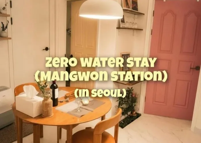 Manwon Station Zero Water Stay Mangwon Station Mangwon Market 9 Min Hapjeong Station 1Stop Dmc Station 3Stop Hongdae Sinchon 20 Minutes