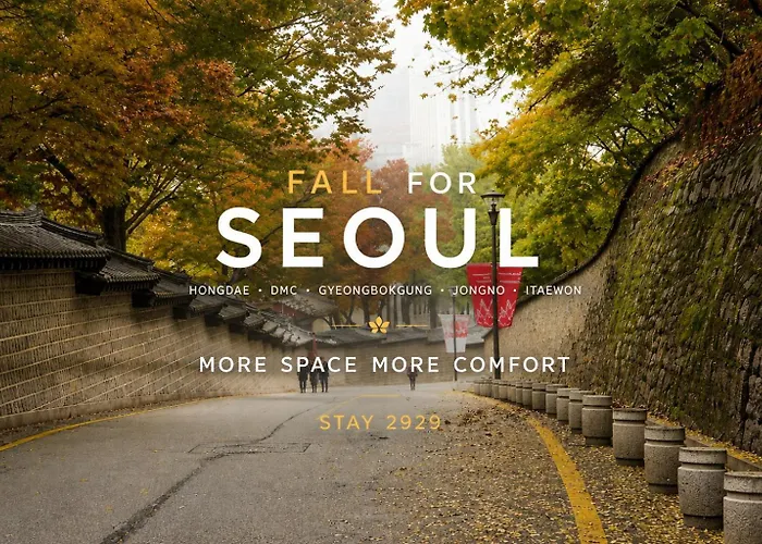 Stay 2929 Large 3 Bedroom For 8 Near Hongdae Itaewon Dmc