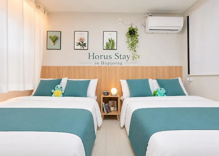 Horus Stay 합정3분, 홍대8분, 망원, 한강, Yg엔터,넷플릭스, 빔프로젝터, Bts, 무료짐보관