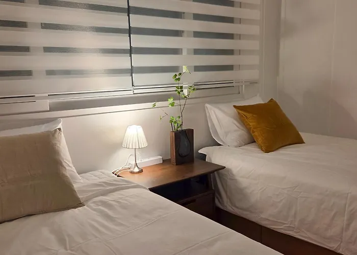 The Mediance, 1 Minute To Samgakji Area, 2 Rooms, 3 Beds, Myeongdong, Hongdae, Itaewon, Seoul Station, Maximum 4 People, Hybe, Airport Bus