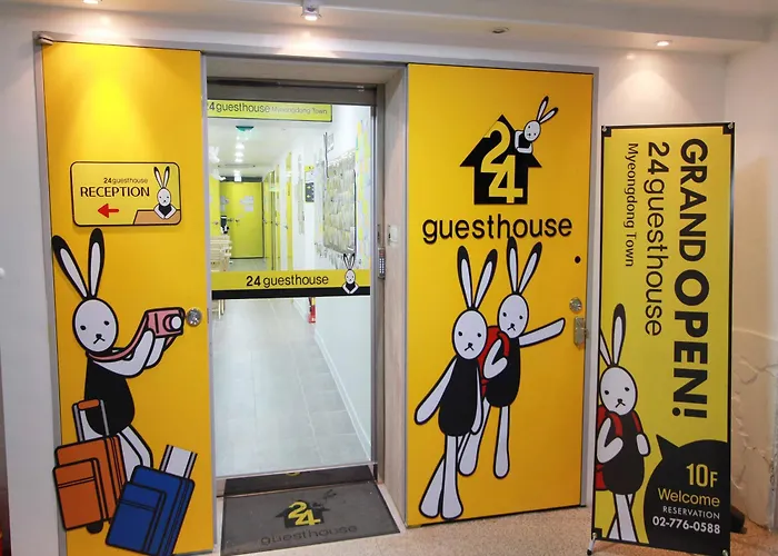 24 Guesthouse Myeongdong Town